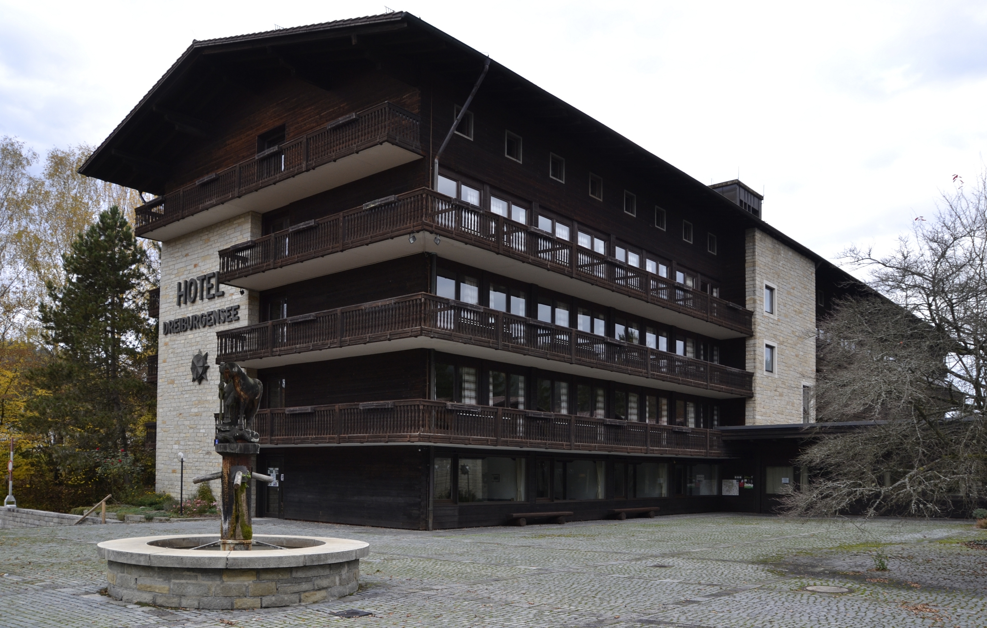Dreiburgensee Tittling Badesteg Hotel Tauer