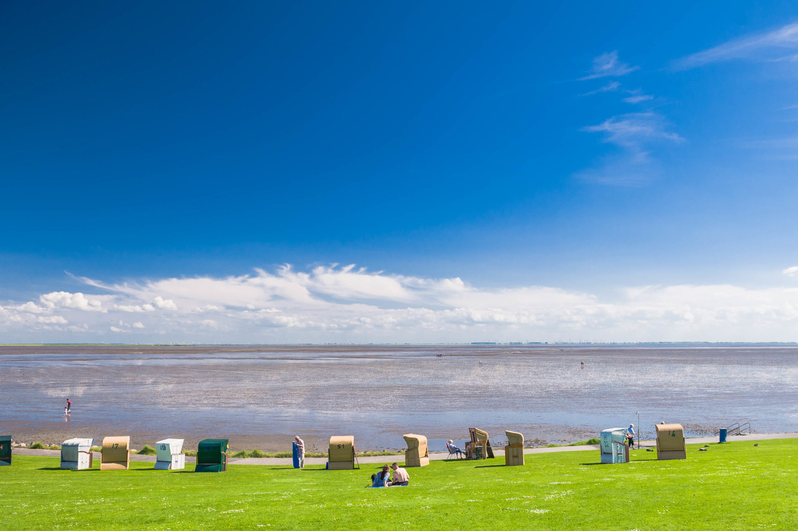 Nordsee Buesumer Deichhausen